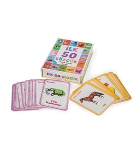 1161 Flash Cards İlk 50 Sözcük-Dıytoy