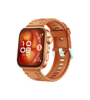 Uray store Huawei Fit 4 Nova Silikon Kordon - Turuncu