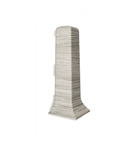 Linela Pvc Süpürgelik Melton Meşe - LNL409 Dış Köşe Aksesuarı (1 Paket - 2 Adet)