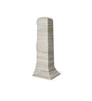 Linela Pvc Süpürgelik Melton Meşe - LNL409 Dış Köşe Aksesuarı (1 Paket - 2 Adet)