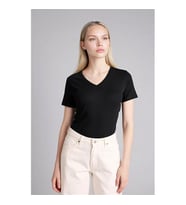 Defacto 26Y801002316 Siyah Kadın T-Shirt I1080AZ/BK81