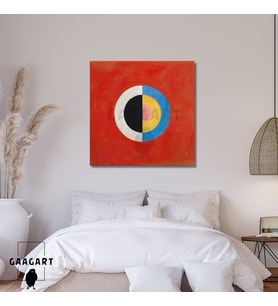 Kare Kanvas Tablo Ünlü Eserler Hilma af Klint-Group IX,SUW, No. 17. The Swan