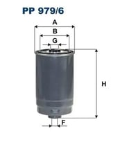 FILTRON PP9796 Yakit Filtresi 31922A9000