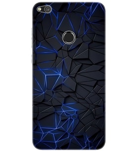 Huawei P9 Lite 2017 (PRA-LX1) Uyumlu Kılıf Desen Baskı Silikon Karmaşık Design STK:1874