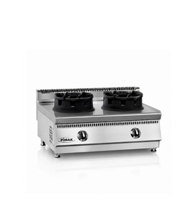 Pimak 700 Seri Set Üstü Çiftli Tüplü Wok Ocak