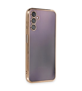 Samsung Galaxy A14 4g Kılıf Razer Lensli Silikon - Gold