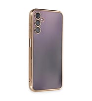 Samsung Galaxy A14 4g Kılıf Razer Lensli Silikon - Gold