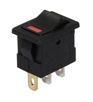 Ayt IC-118A Mini Işıklı 12 Volt Ledli Anahtar Aç Kapa Düğme Buton 3 Pinli