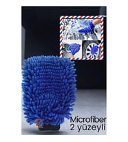ModaCar Oto Yıkama Eldiveni Jant Torpido Temizlik Eldiveni Microfiber