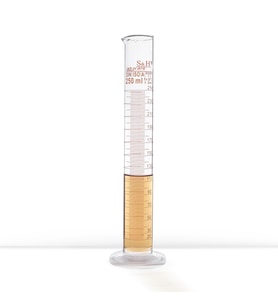 Mezür  250 ml  Cam tabanlı