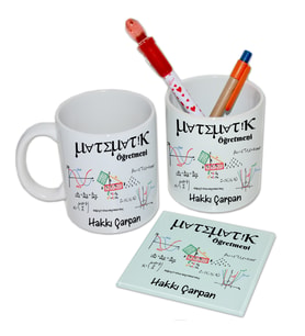 Matematik Öğretmenine Hediye - Öğretmenler Günü İsimli Set
