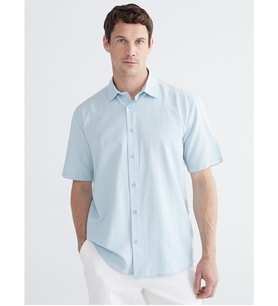 LC WAIKIKI Mavi Regular Fit Poplin Erkek Gömlek