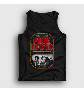 Presmono Unisex Siyah Atom Heart Mother Pink Floyd Atlet 76031tt