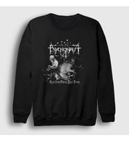 Presmono Unisex Siyah Scrapes From The Past Psychonaut 4 Sweatshirt 455867tt