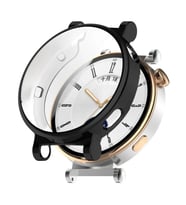 Microsonic Huawei Watch GT5 41mm Kılıf 360 Full Round Soft Silicone Siyah (Siyah)