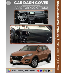 HYUNDAİ TUCSON (2018-2021) Torpido Örtüsü Ön Göğüs Koruma Torpido Koruma Tam Uyum Çatlamayı Önler