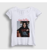 Presmono Kadın Beyaz Space Lana Del Rey T-Shirt 156942tt