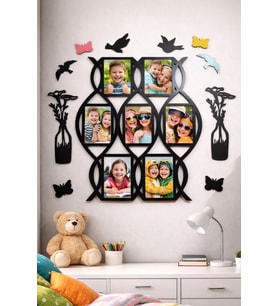 7li oval resim çerçevesi şık ve modern no 30040