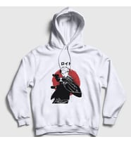 Presmono Unisex Beyaz Loid Forger Anime Spy X Family Kapüşonlu Sweatshirt 317941tt