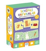 Ca Games Sevimli Hayvanlar 36 Parça Puzzle CA.5128
