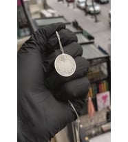 925 Ayar Gümüş Ayyıldız Kolye