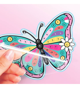 Style 4 Ever Elmas Sanatı Saç Tokası Tasarım Seti - Kendin Yap (DIY) Kız Çocuk Takı ve Hobi Seti
