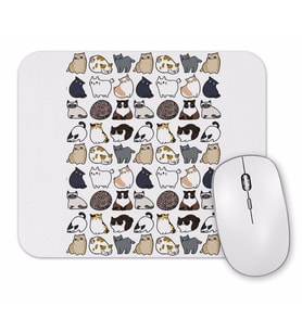 Kediler Cats Cats Cats Graphic Mouse Pad