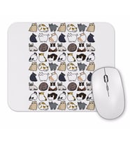 Kediler Cats Cats Cats Graphic Mouse Pad