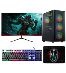 Turbox Tx9044 i5 8400 16GB Ram 512GB SSD 8GB RX580 23.8 inç FHD Curved Oyuncu Oem Paket