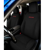 CİVİC Kırmızı Yazılı Civic FC5 FB7 FD6 İes Vtec 2 ile Uyumlu Koltuk Minderi