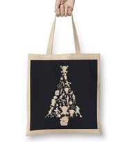 One Piece Christmas Tree Silhouette Bez Çanta Uzun Saplı