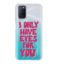 Oppo A52/A72/A92 Uyumlu Have Eyes For You Tasarımlı Şeffaf Telefon Kılıfı