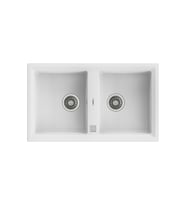 Teka Stone 90 B-Tg White Granit Eviye (Beyaz)