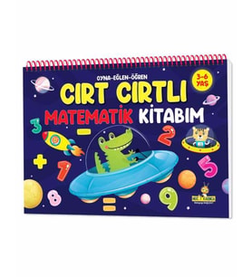 Cırt Cırtlı Matematik Etkinlik Kitabım 3 ve 6 Yaş