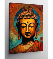 Kanvas Tablo Buda Heykeli