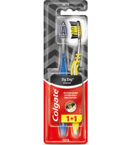 Colgate Zig Zag Charcoal 1+1 Orta Sert Diş Fırçası