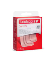Leukoplast Barrier 22x72 mm (12 ad.), 22x38 mm (8 ad.), 38x63 mm (6 ad.), 38x38 mm (4 ad.)Y.B