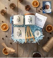 Kişiye Özel Karikatürlü Cute But Capricorn Oğlak Burcu Hediye Kutusu - Kişiye Özel T Kupa, Seramik Kalemlik, Dekoratif Taş İsimlik, Güneş Anahtarlık Doğum Günü Hediyesi