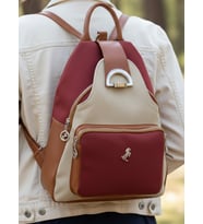 Miami Polo Clup Kadın Sırt Çantası (Bordo)