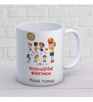 Kişiye Özel Meslek Beden Eğitimi Öğretmeni  Hediyelik Kupa Bardak 1 Adet