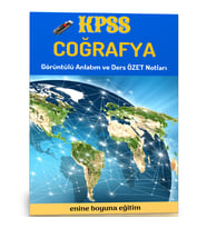 2025 KPSS Coğrafya Görüntülü Anlatım Seti (Ders Notları İlaveli)