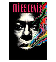 Miles Vintage Davis Konseri Retro Tablo Ahşap Poster Dekoratif