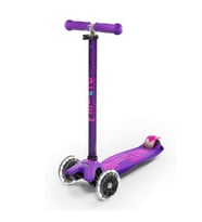 Micro Maxi Scooter Deluxe Işıklı Mor MMD066