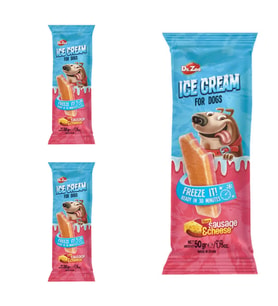 Dr Zoo Helado Sosis Ve Peynirli Köpek Dondurma Ödülü 50 Gr X 3 Adet