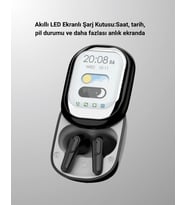 Kişiselleştirilebilir LED Ekranlı Bluetooth Kulaklık – Oyun &amp; Müzik Modlu