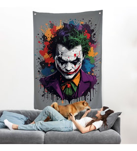 Joker Duvar Örtüsü-7713