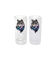 Ghostbastır Design Bozkurt Buzlu / Buzsuz Seçenekli Rakı Bardağı – 1 Adet Şık Sunum Bardağı 0124