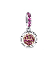 Fubena Sarı - Pembe Halka Sallantılı Charm