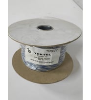 TEKTEL (TELTEKS) TELEFON ZİL TELİ KABLOSU MAVİ-BEYAZ 2X0.50mm 500 METRE