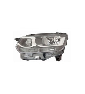 CITROEN BERLINGO/FİAT DOBLO VAN ÖN FAR ELEKTRİKLİ MOTORLU KROM SOL 19- CIT10BEC11 9816824880